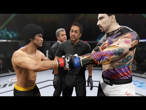 Sherlock Holmes vs. Bruce Lee - EA Sports UFC 2 - Rematch - Dragon Fights 🐉