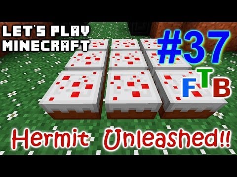 Minecraft FTB Hermitcraft Unleashed Ep. 37 - Birthday Cake Factory !!!