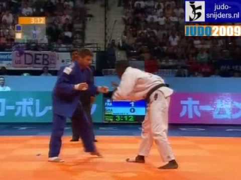 Judo 2009 Rotterdam: Gilles Bonhomme (FRA) - Emmanuel Nartey (GHA) [-73kg].