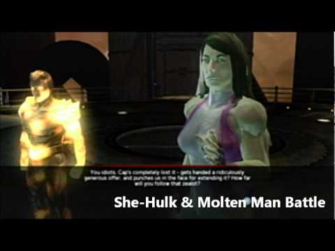 Marvel Ultimate Alliance 2 OST 909 - She-Hulk & Molten Man Battle
