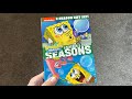 SpongeBob SquarePants Seasons 7 8 DVD Unboxing New 2 Season Gift Set