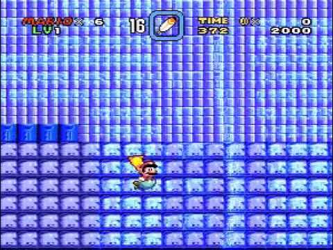 Super Kitiku Mario - Flood Castle (Level Error) - Level 124