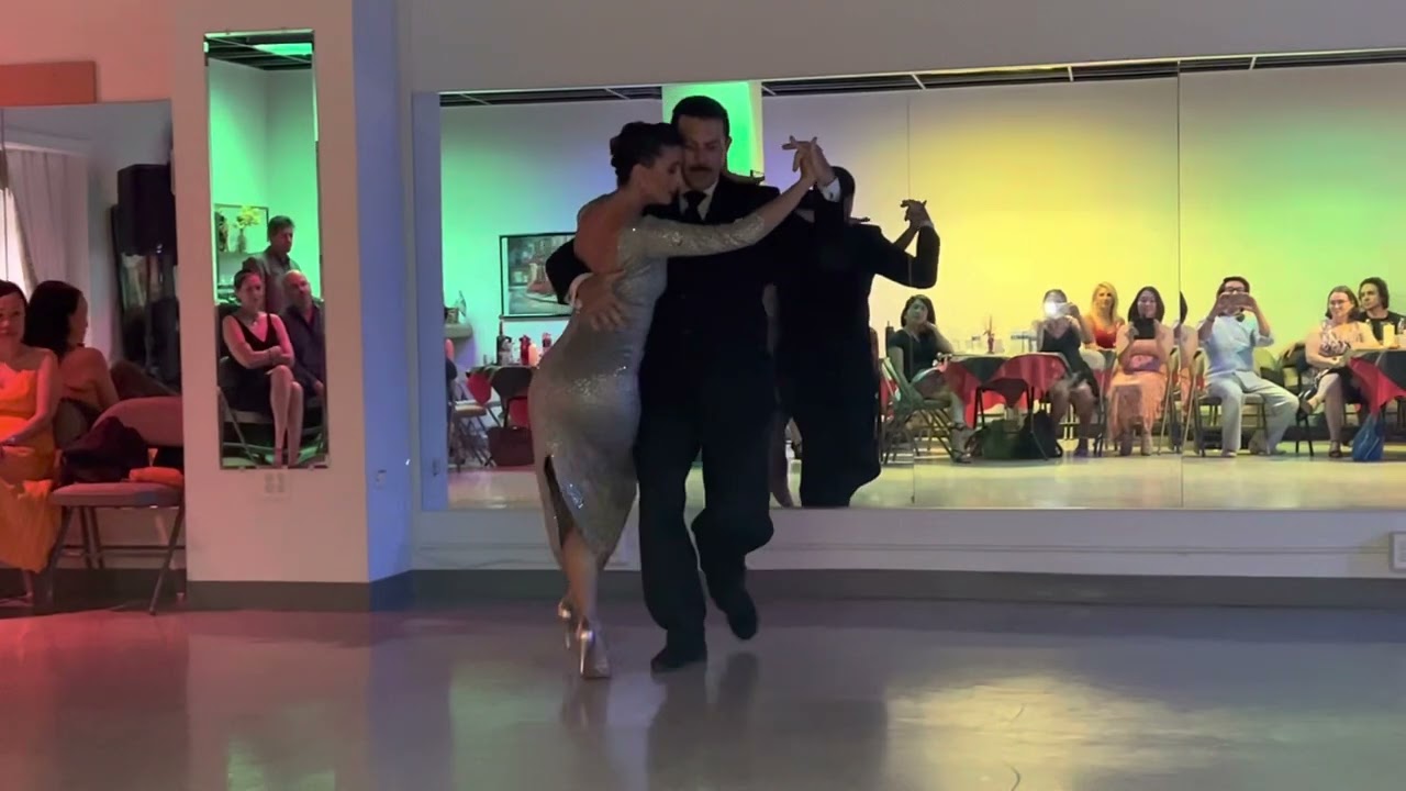 Video thumbnail for Marcos Pereira & Florencia Borgnia at Milonga El Yeite, Washington DC 8/19/22🪗