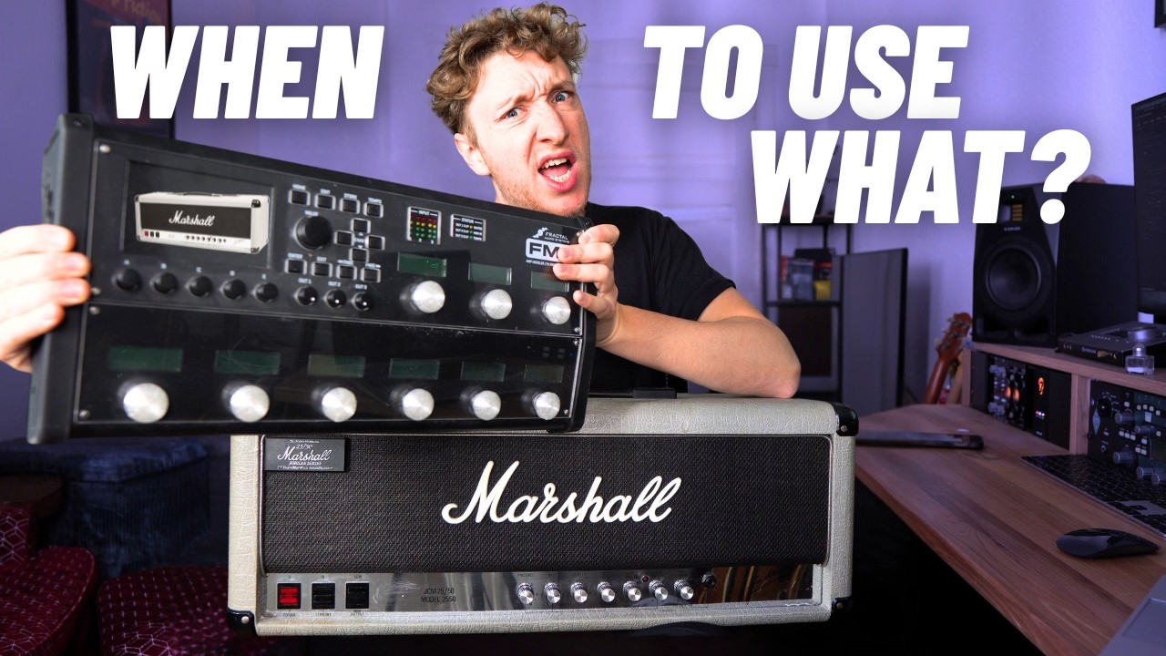 When to use an amp, when to use a modeler