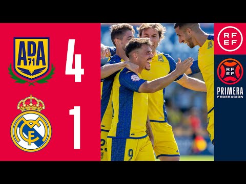RESUMEN #PrimeraFederación | AD Alcorcón 4-1 Real Madrid Castilla | Grupo 1 | Jornada 6