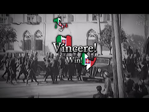 “Vincere!” - Italian Nationalistic Song ( RARE VERSION )