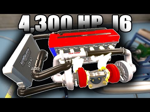 The Most Powerful Inline 6 Engine Ever! (LCV 4.2) | Automation The Car Company Tycoon Game