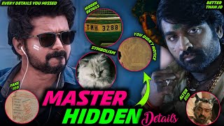 Master Movie Hidden Details | Lokesh Kanagaraj | Thalapathy Vijay | Vijay Sethupathi