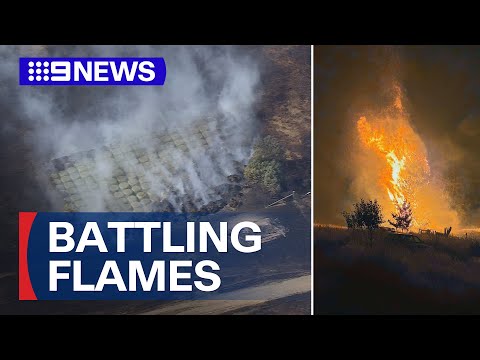 Bushfire crisis raging on at least 10 major fronts | 9 News Australia
