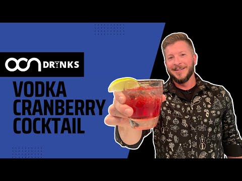 How to Make the BEST Vodka Cranberry Cocktail - Cocktail Recipe