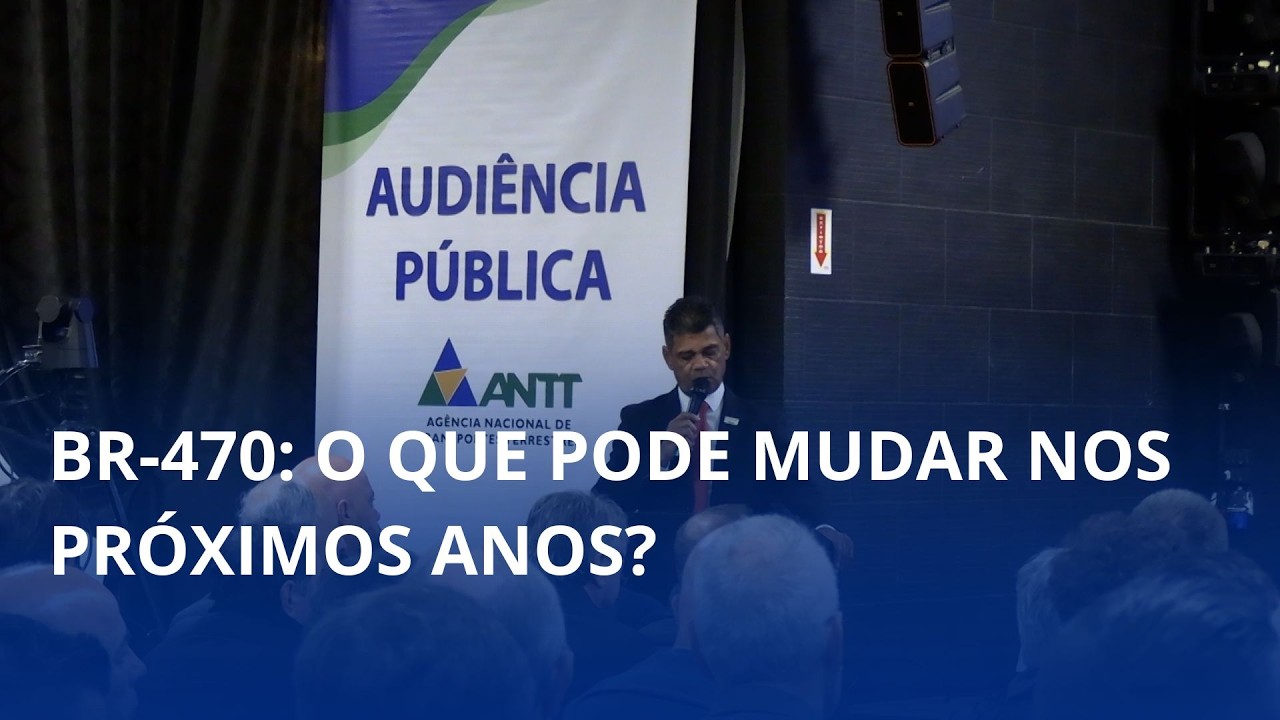 Futuro da BR-470 é debatido em audiência pública em Rio do Sul
