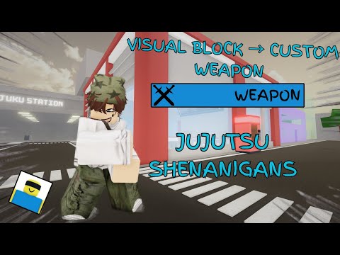 How To Make CUSTOM WEAPONS in JUJUTSU SHENANIGANS!