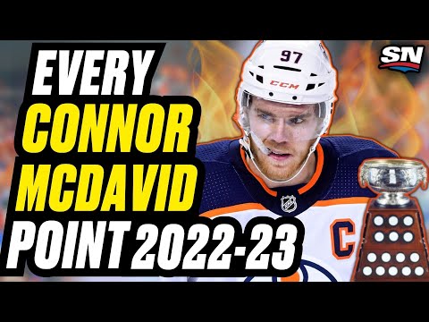 EVERY Point From Art Ross Trophy Winner Connor McDavid | 2022-23 NHL Season