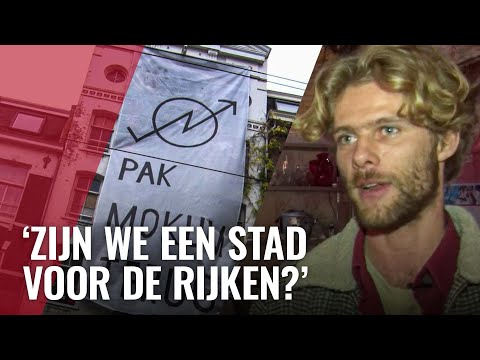 Spoedontruiming voor krakers 'Hotel Mokum'