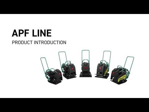 APF Vibratory Plates Walkaround Movie MVD 1708 00 EN