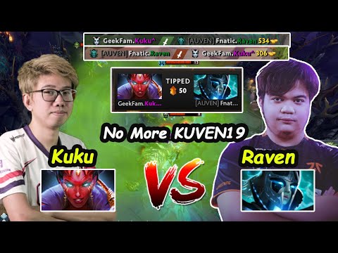 Geekfam KuKu  [Queen Of Pain] Superstar OFFLANE Signature Hero vs Fnatic Ravan Dota 2 7.27D gameplay