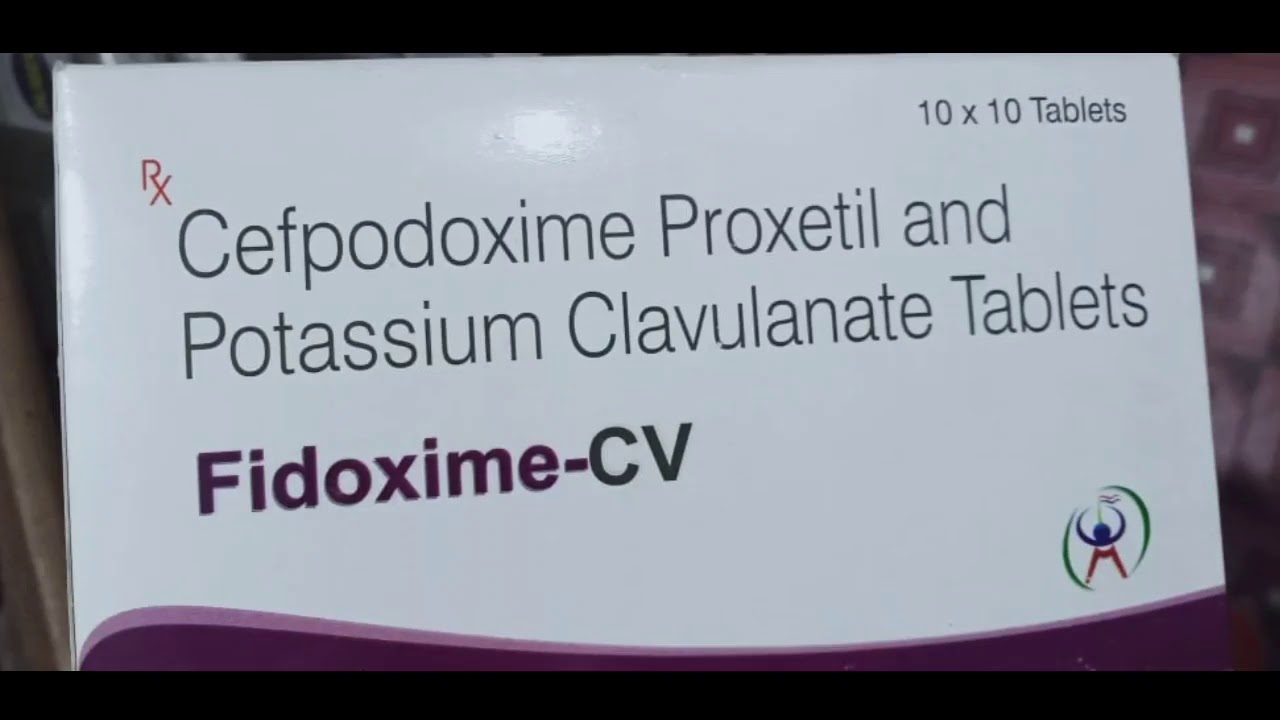 cefpodoxime proxetil and potassium clavulanate tablets //Fidoxime-cv tablets
