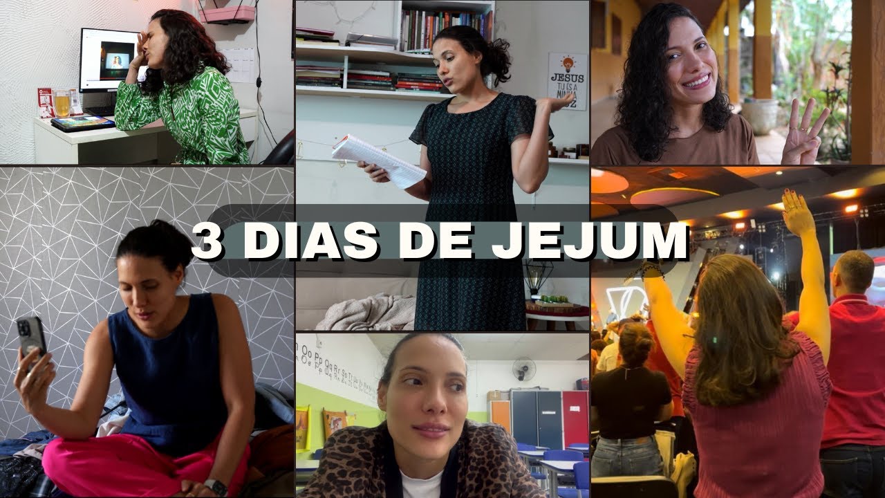 JEJUM DE 3 DIAS - Do Começo ao fim , e o depois! Não esperava isso que aconteceu depois.