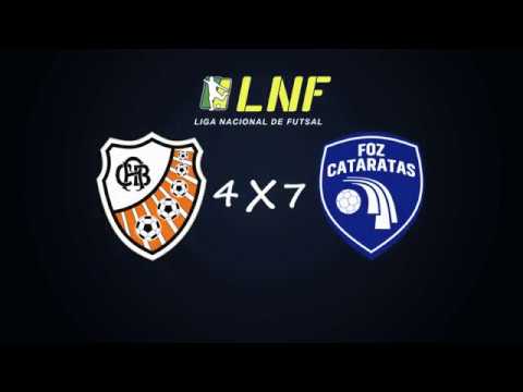 LNF2017 - Quartas - Volta - Gols - ACBF 4 x 7 Foz Cataratas