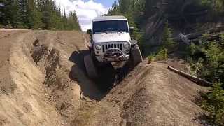 preview picture of video 'Dave at Crowsnest Mountain Jeep JK Flex Coilover'