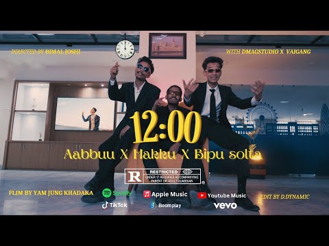 12 BAJE - BIPU SOLTA X HAKKU X AABBU (OFFICIAL MUSIC VIDEO) Prod.by ​⁠@Cassellbeats