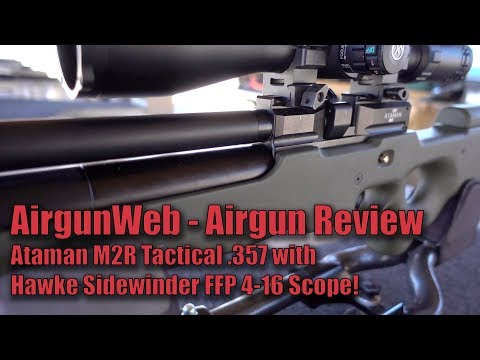 Ataman M2R Tactical Olive in .35 Caliber, Getting over 150 FPE with cast! - Review by AirgunWeb