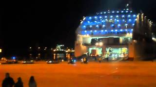 preview picture of video 'Cruise Europa - Άφιξη Ηγουμενιτσα - Norman Atlantic - 2'