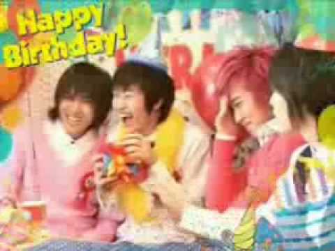 cute Ryeowook on Eunhyuk's Bday ^^