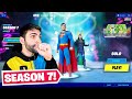 *NEW* FULL BATTLEPASS! RICK & MORTY SKIN + SUPERMAN! (FORTNITE SEASON 7 LIVE)