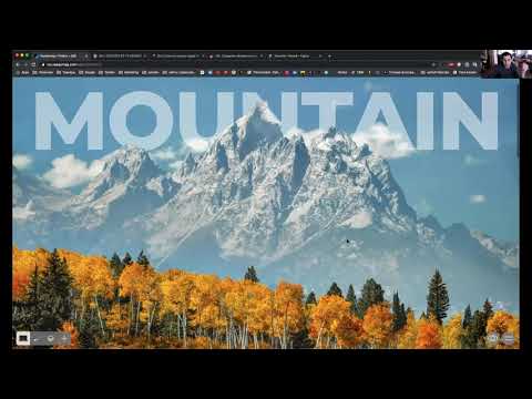 Параллакс эффект в Readymag. Объемная обложка.