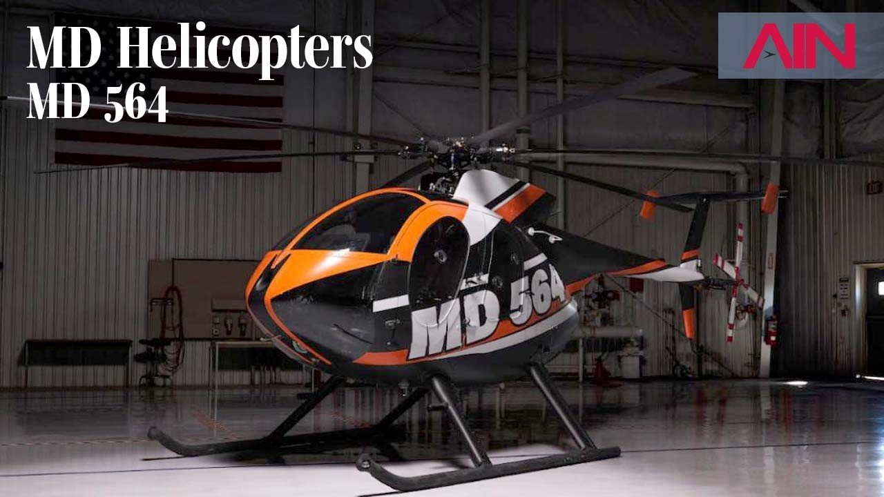 New MD 564 Helicopter Is a Civil Version of the U.S. Army's MH-6H Little Bird – AIN