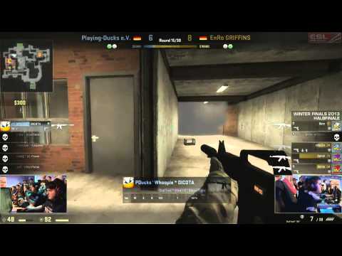 EnRo GRIFFINS vs Playing Ducks | Halbfinale, EPS Winter Finals 2013 | de_cache Map 3