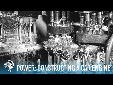 Power: Constructing a Car Engine (1930-1939) | British Pathé