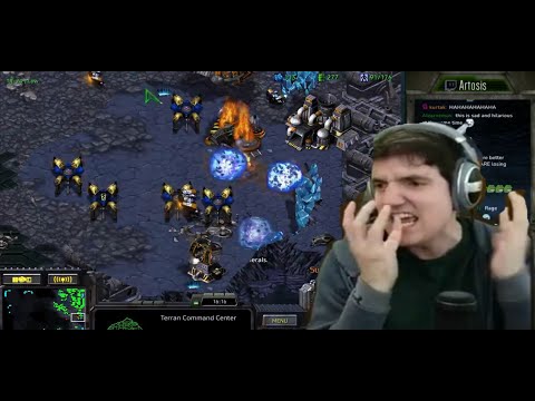He didn't do ANYTHING!! - Artosis Starcraft Remastered