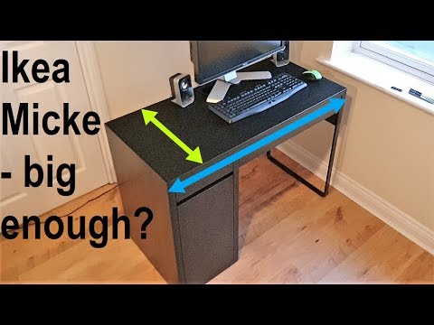Ikea Micke desk - big enough?