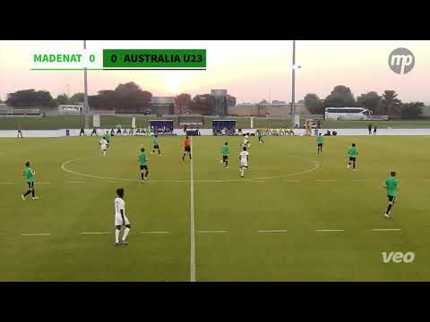 Madenat FC v Australian U23 FC (0-4) on 16.10.2021 Full Match at Nad Al Sheba Stadium, UAE