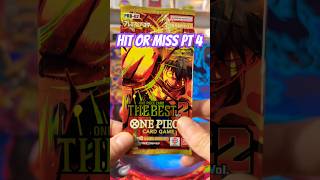 Hit or Miss? #onepiece #onepiecetcg #anime #packopening #tradingcards #tcg #packs #cards #pack