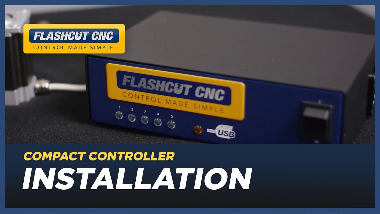 FlashCut CNC Compact Controller Installation