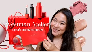 Westman Atelier Les Étoiles Set | Baby Cheeks Powder Blush Petal | Holiday Luxury Makeup Gift 2023