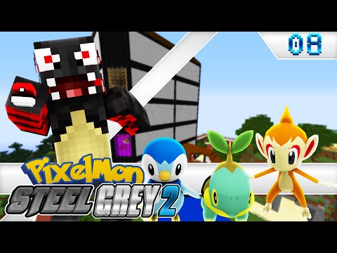 Pixelmon 4.2.2 Survival/Adventure Map - Pixelmon Steel Grey 2 - Episode 8