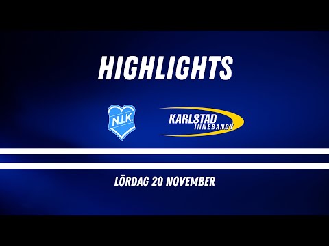 Nilsby IK - Karlstad Innebandy (Höjdpunkter)