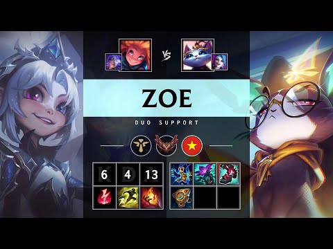 Zoe Support vs Yuumi - VN Grandmaster Patch 25.17