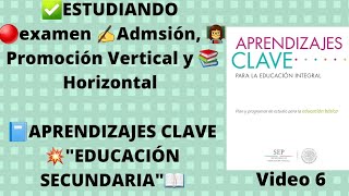 Estudiando APRENDIZAJES CLAVE video 6 Educación SECUNDARIA Promoción USICAMM 2021 - CEAA