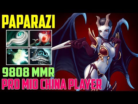 Paparazi Queen of Pain | Pro mid China player | 9808 MMR