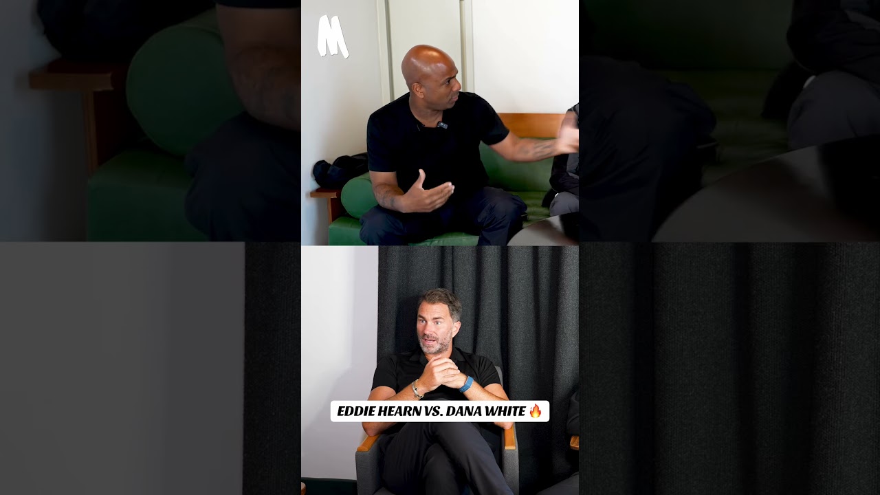 Eddie Hearn said he wants to fight Dana White 😭