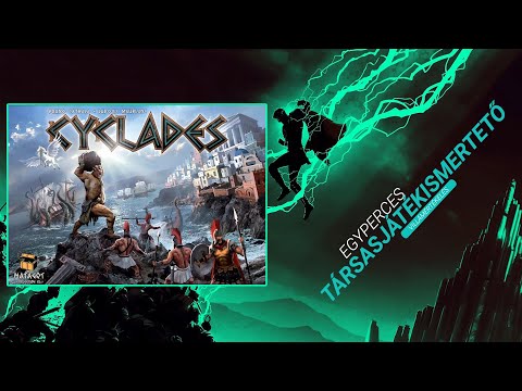 #353. Cyclades | Egyperces társasjátékismertető - Game-Obscura