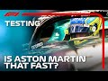 How Fast Is Aston Martin's AMR23? | F1 Pre-Season Testing
