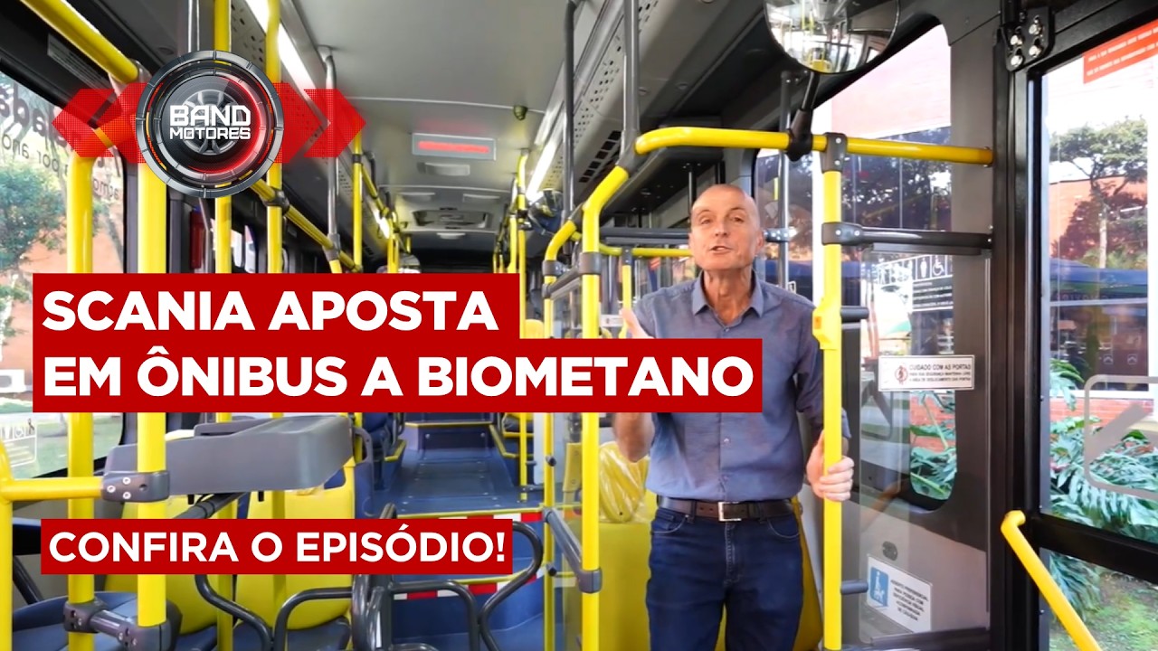 Scania aposta em ônibus a biometano