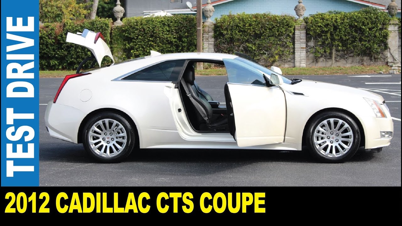 2012 Cadillac CTS 2-door coupe 3.6L V6 engine American ...