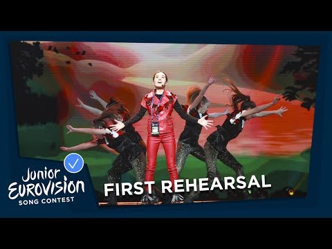 Manw - Perta - First Rehearsal - Wales - Junior Eurovision 2018